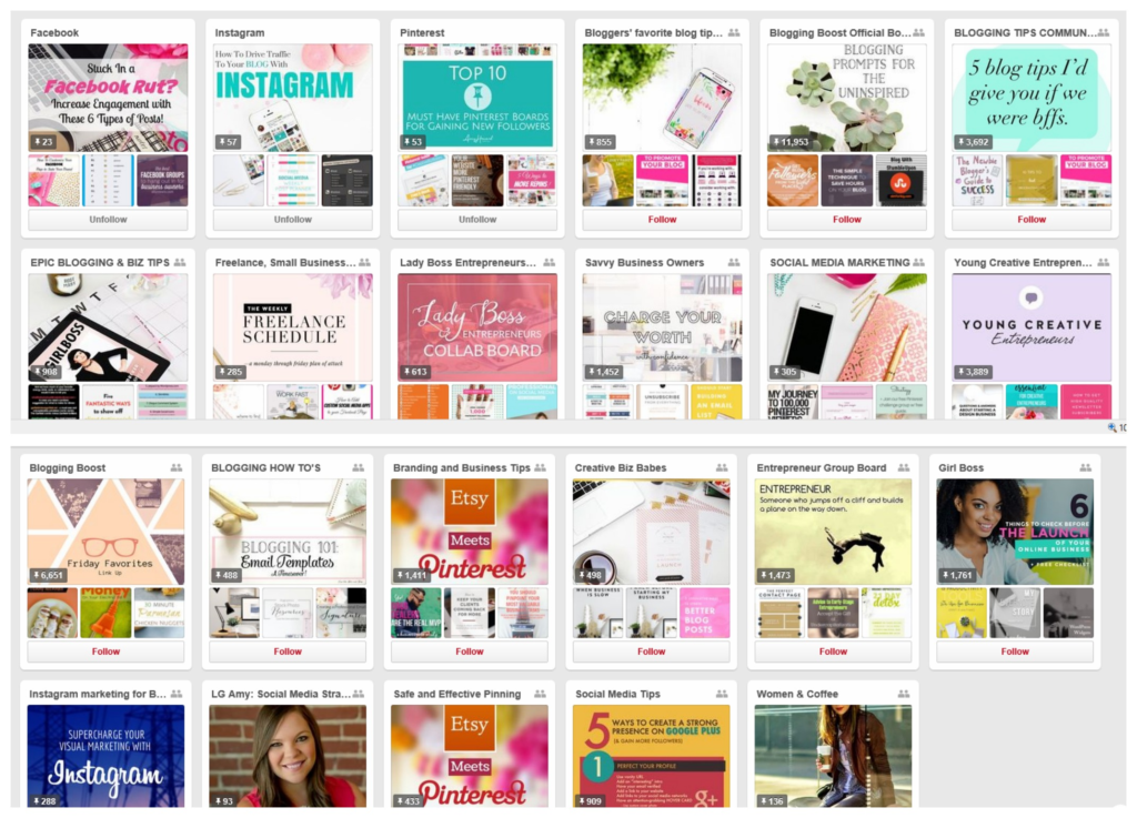 How To Organize Your Pinterest Boards Amy Howard Social