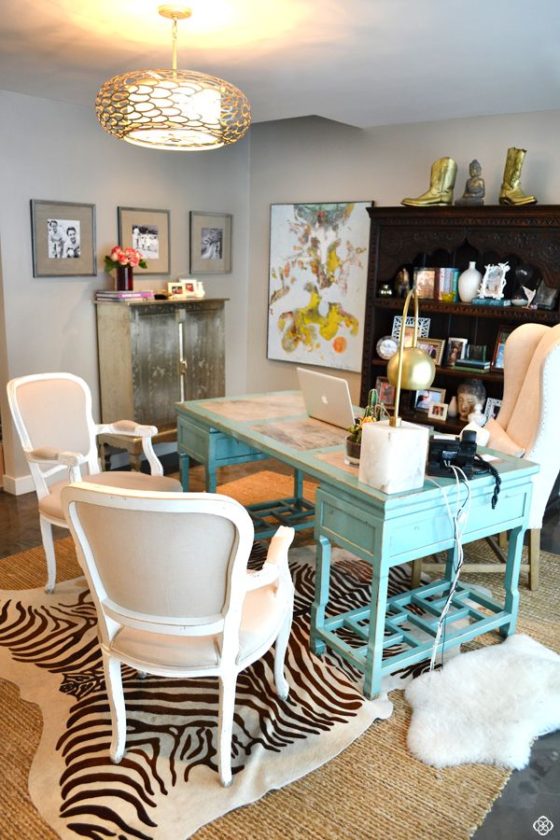 Inspiring Home Offices for Girl Bosses Amy Howard Social