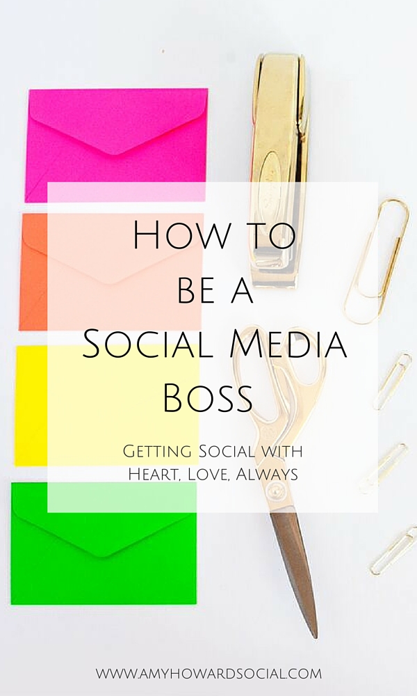 Want to learn how to rock your social media like a BOSS? Check out this interview on How to be a Social Media Boss - Getting Social with Heart, Love, Always