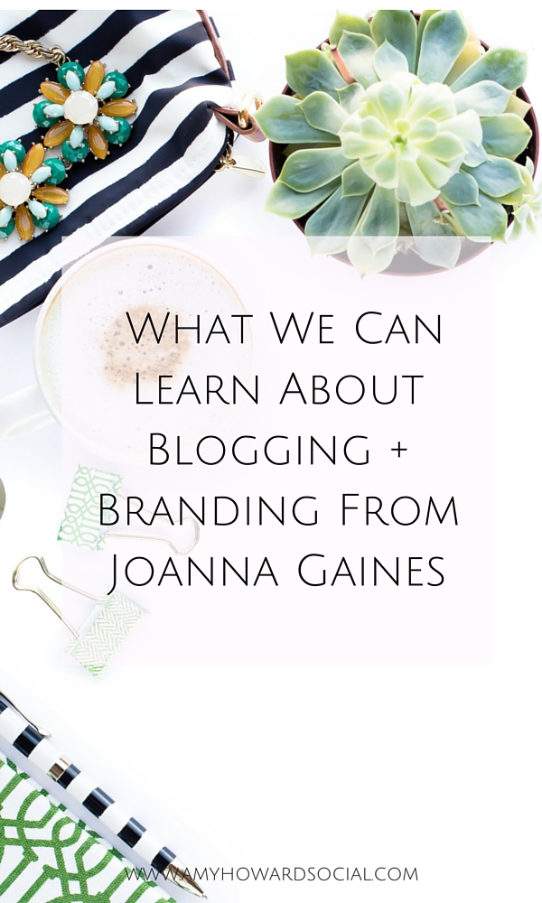 Joanna Gaines is quite the business woman. Take a look at What We Can Learn About Blogging + Branding from Joanna Gaines; while watching Fixer Upper!