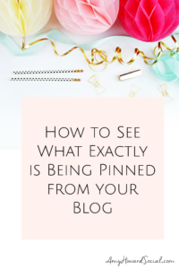 Did you know that you can see what exactly is being pinned from your website? Read on to discover how to see what exactly is being pinned from your site!
