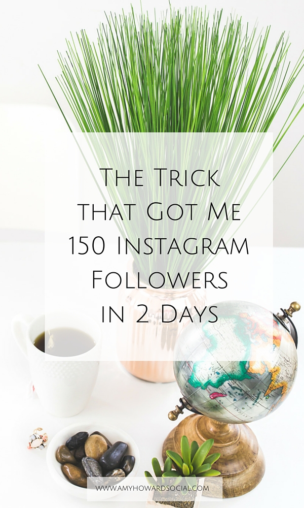 Are you trying to figure out how to gain more Instagram followers? If so, take a look at this trick that got me 150 Instagram followers in 2 days!!
