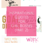 Inspirational Quotes for Girl Bosses (part 2)