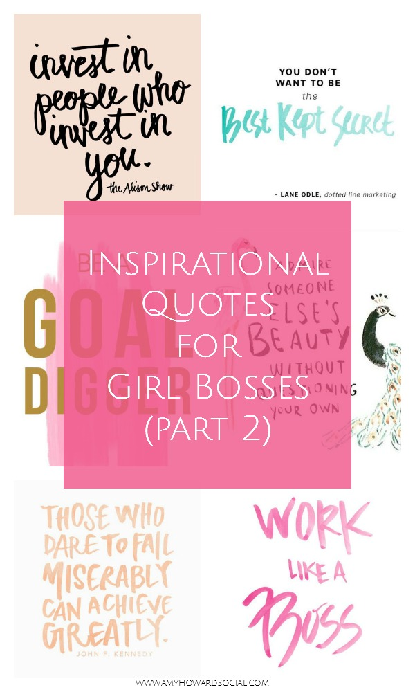 Inspirational Quotes for Girl Bosses (part 2)