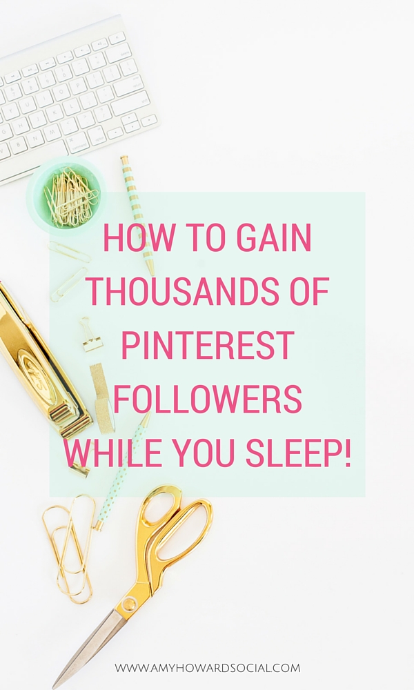 Wow! Want more Pinterest followers? Take a look at How to Gain Thousands of Pinterest Followers While You Sleep, hint {Boardbooster}!