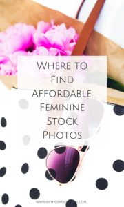 Trying to figure out how to save money on stock photos? Here is the ultimate resource on where to find affordable, feminine stock photos! (Haute Chocolate)