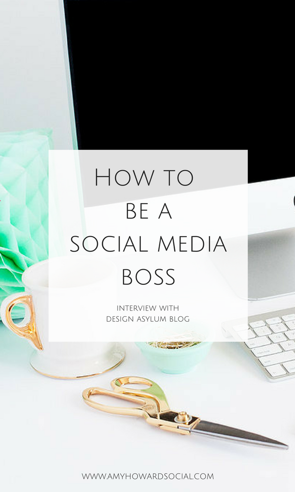 Learn how to be a social media BOSS with this interview with Kellie Smith of Design Asylum Blog, she is spilling all of her social media tips for bloggers!