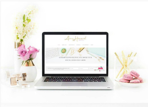 Wondering how to add a website screenshot to a stock photo mockup? Here is the easiest tutorial plus a video from the Haute Chocolate styled stock library!