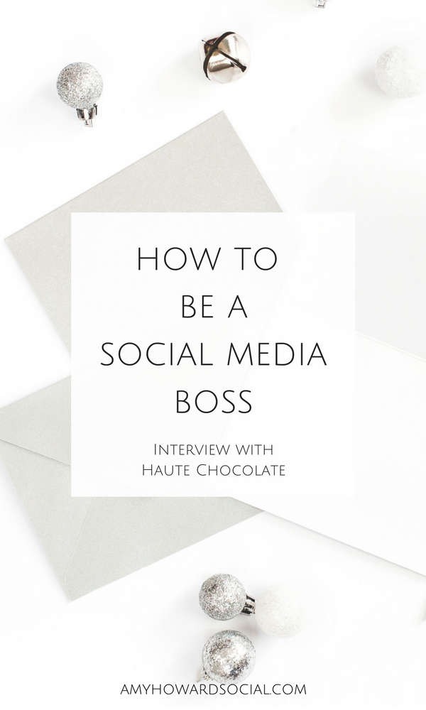 Want to learn how to be a social media boss? Take a look at this interview from the founder of the Haute Chocolate Stock Library! She's spilling the beans!