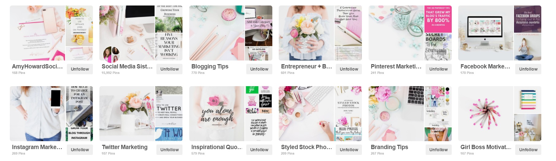 Find out how to update your Pinterest Board Covers with Stock Photography with these tips from Pinterest and social media strategist, Amy Howard Social!